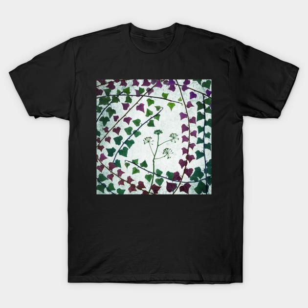 Ivy collage T-Shirt by TonyNorth